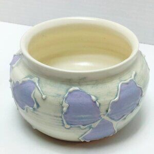 studio art pottery decorative handpainted vase bowl signed Home
